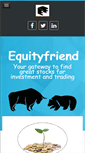 Mobile Screenshot of equityfriend.com